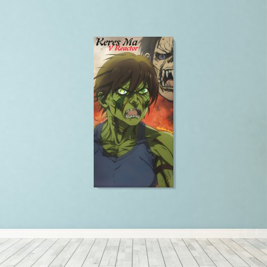 Wall "War V" Leinwand Art (Insitu (Holzboden))