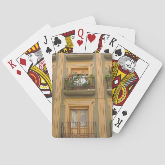 Wall windows Spain Foto Klassische Spielkarten (Rückseite)