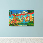 Walla Walla, Washington - Große Briefszenen Leinwanddruck (Insitu (Holzboden))