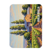 Walla Walla Washington Travel Magnet (Vertikal)