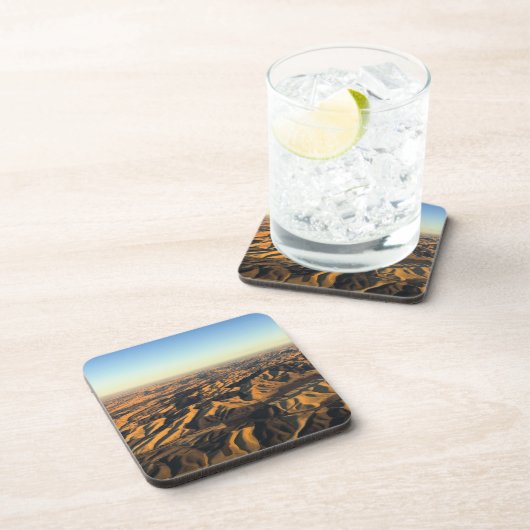 Walla Walla wine country from aloft Getränkeuntersetzer (Rechte Seite)