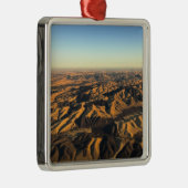 Walla Walla wine country from aloft Ornament Aus Metall (Rechts)