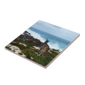 Wallaby am Meeresufer, Keramik Tile Fliese (Seite)