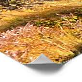 Wallaby an der Riverside Poster (Ecke)