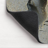 Wallaby Footprints in Sand Mousepad (Ecke)