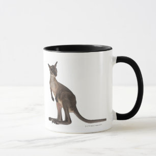 Wallaby - Macropus robustus (3 Monate alte) Tasse
