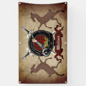Wallace Clan Abzeichen 3x5 Banner (Vertikal)