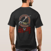 Wallace Clan Abzeichen T-Shirt (Rückseite)