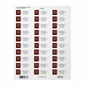 Wallace Clan Abzeichen & Tartan Personalisiert Lab (Vorne)