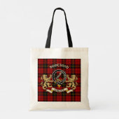 Wallace-Clan-Abzeichen und Tartan Tragetasche (Rückseite)