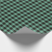 Wallace Clan Ancient Jagd Tartan Geschenkpapier (Ecke)