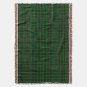 Wallace Clan Hunting Tartan Bright Green Kariert Decke (Vorderseite Vertikal)