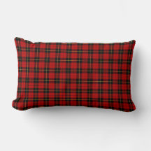 Wallace Clan Tartan Classic Red and Black Kariert