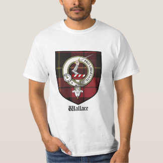 Wallace-Clan-Wappen-T-Shirt/ClanAbzeichen/Tartan T-Shirt