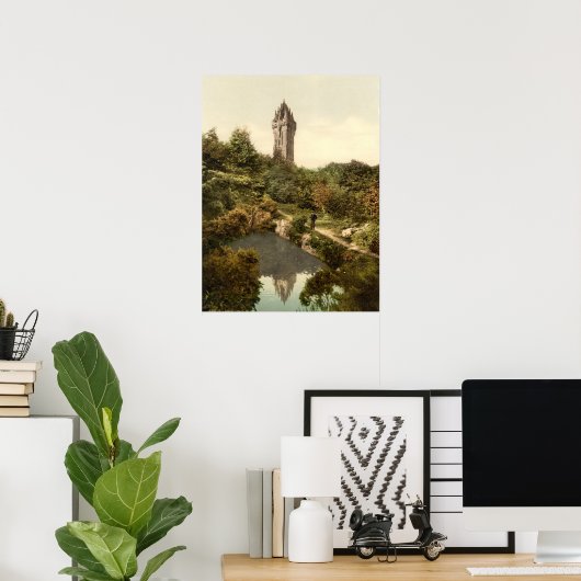 Wallace-Denkmal, Stirling, Schottland Poster (Heimbüro)