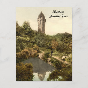 Wallace-Denkmal, Stirling, Schottland Postkarte