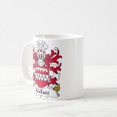 Wallace-Familienwappen Kaffeetasse (Vorderseite Links)
