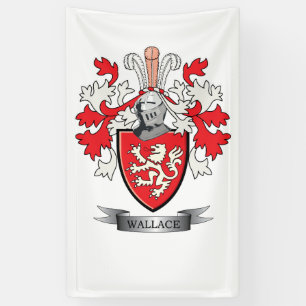 Wallace-Familienwappen-Wappen Banner