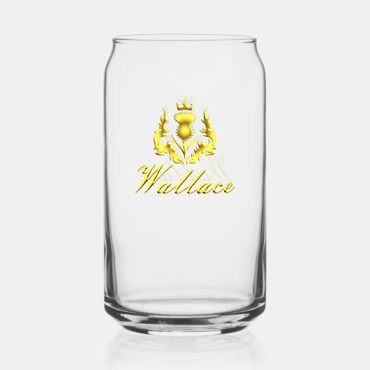 Wallace Gold Crowned Thistle Dosenglas (Vorderseite)