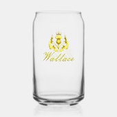 Wallace Gold Crowned Thistle Dosenglas (Rückseite)