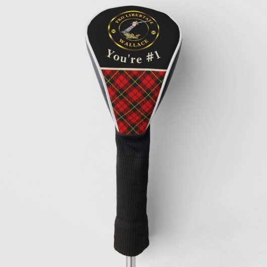 Wallace Golf Head Cover Headcover (Vorderseite)