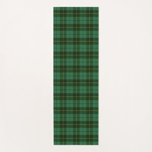 Wallace Green Ancient Hunting Scottish Tartan Yogamatte (Vorderseite)