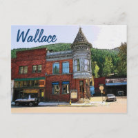 Wallace (ID) Postkarte