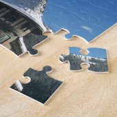 Wallace Idaho Bahnstation im Winter Puzzle (Seite)