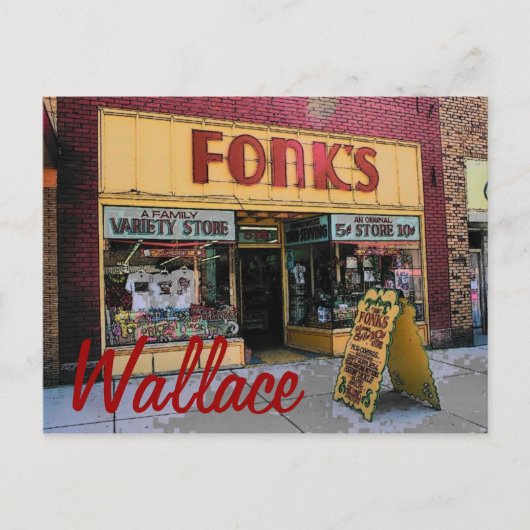 Wallace (Idaho) Postcard Postkarte (Vorderseite)