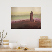 Wallace Monument, Stirling, Scotland Poster (Küche)