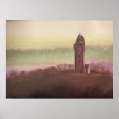 Wallace Monument, Stirling, Scotland Poster (Vorne)