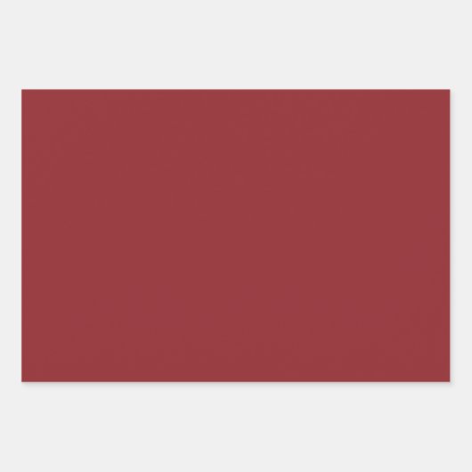 Wallace Red Scottish Clan Tartan Geschenkpapier Set (Vorderseite 3)