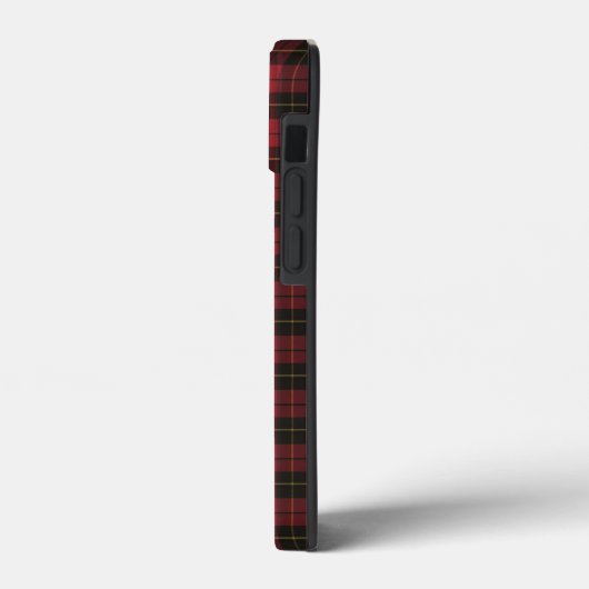 Wallace Red Tartan Case-Mate iPhone Hülle (Rückseite / Links)