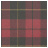 Wallace Red Weathered Original Scottish Tartan Stoff (Nahaufnahme)