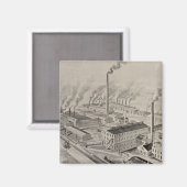 Wallace & Sons, Ansonia Magnet (Vorderseite/Rückseite)