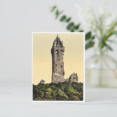 Wallace Statue I, Stirling, Foto der Schottischen Postkarte (Stehend Vorderseite)