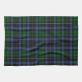 Wallace Tartan Blue Green Kariert Geschirrtuch (Horizontal)