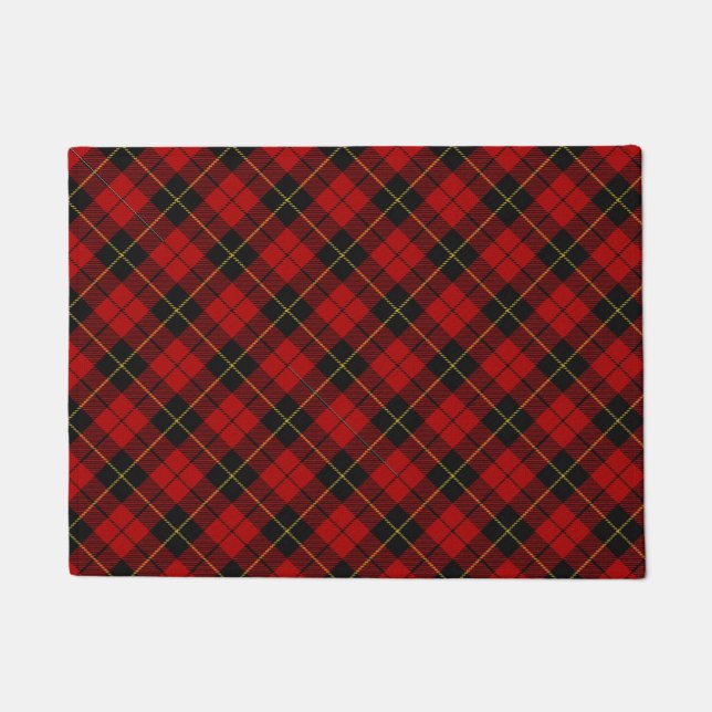 Wallace Tartan Fußmatte (Vorderseite)