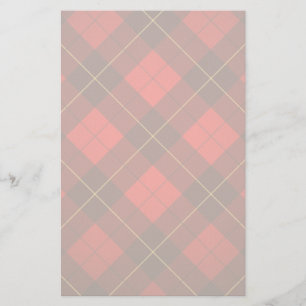 Wallace Tartan Hintergrund Briefpapier