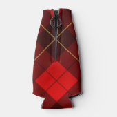 Wallace Tartan Hintergrund Flaschenkühler (Rückseite)