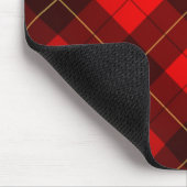 Wallace-Tartan-Hintergrund Mousepad (Ecke)