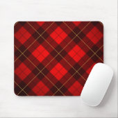 Wallace-Tartan-Hintergrund Mousepad (Mit Mouse)