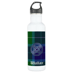 Wallace Tartan Kariert Trinkflasche