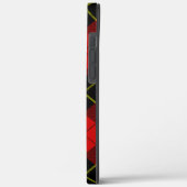 Wallace Tartan Red Black kariert Case-Mate iPhone Hülle (Rückseite / Links)