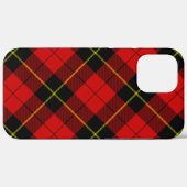 Wallace Tartan Red Black kariert Case-Mate iPhone Hülle (Rückseite (Horizontal))