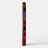Wallace Tartan Red Black kariert Case-Mate iPhone Hülle (Rückseite / Rechts)