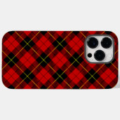 Wallace Tartan Red Black kariert Case-Mate iPhone Hülle (Rückseite (Horizontal))
