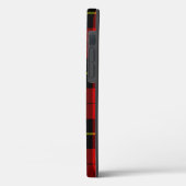 Wallace Tartan Red Black kariert Case-Mate iPhone Hülle (Rückseite / Links)
