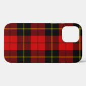 Wallace Tartan Red Black kariert Case-Mate iPhone Hülle (Rückseite (Horizontal))