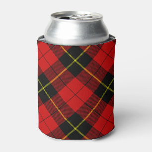 Wallace Tartan Red Black kariert Dosenkühler